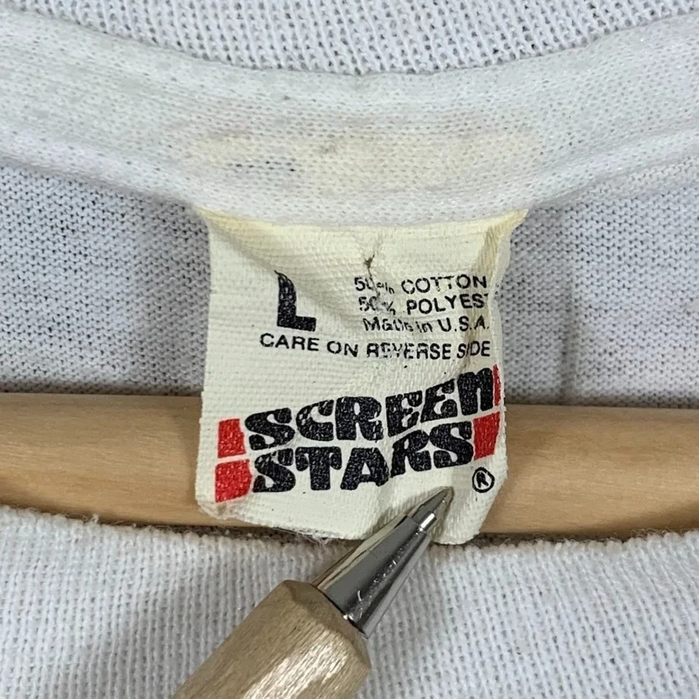 Vintage Single Stitch Cruisin Palm‎ Springs 1989 Spring Break Shirt Top Mens L - Picture 3 of 7